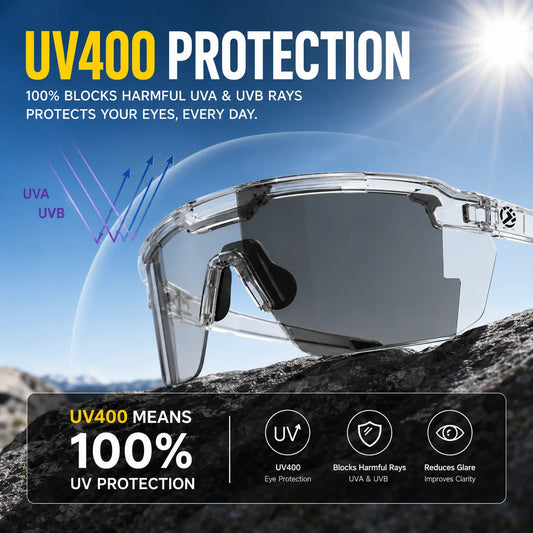🔥Summer Best-Seller 49% OFF☀️UV400 Photochromic Polarized Safety Glasses