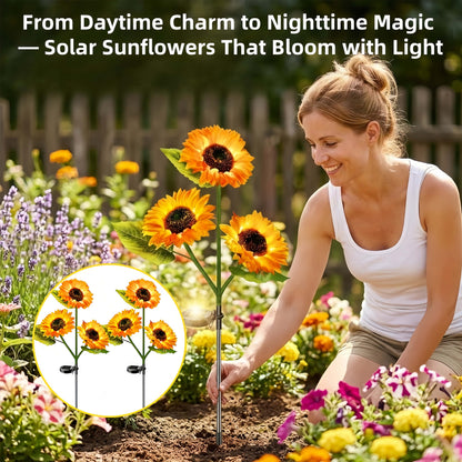 🔥2026 Summer Hot Sale 49% OFF - 🌻Sunflower Solar Powered Lights for Garden
