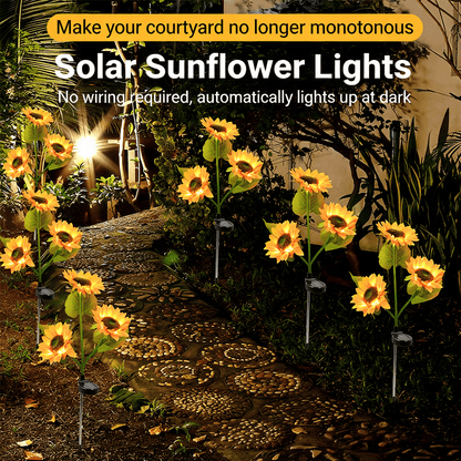 🔥2026 Summer Hot Sale 49% OFF - 🌻Sunflower Solar Powered Lights for Garden