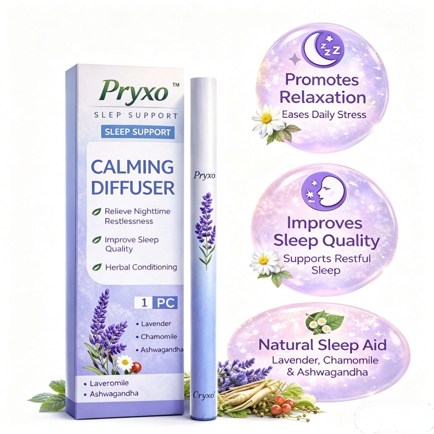 Pryxo™ Relaxation Stick – 4 Aromas in 1 Box🍃